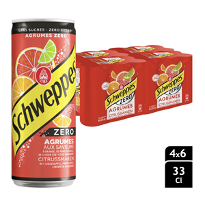 Schweppes Agrum Zero 24x33CL